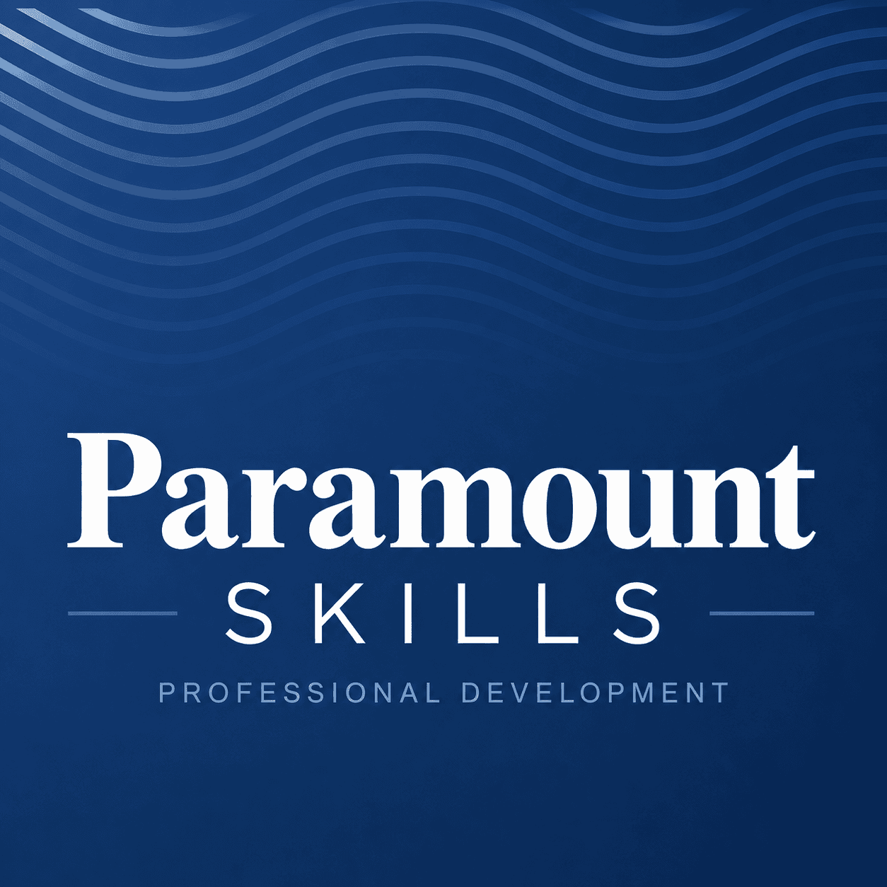 Paramount Skills logo for professional development and training programs.